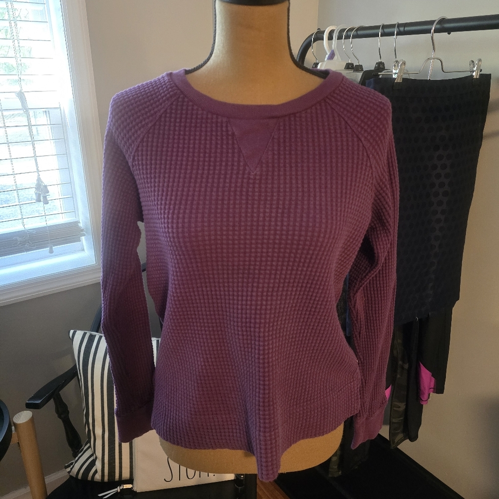 The North Face Chabot Waffleknit Thermal Crew